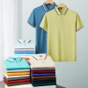 Customized ice silk lapel women's POLO shirts, corporate work uniforms, group culture advertising shirts, LOGO printing and embroidery Application Scenario